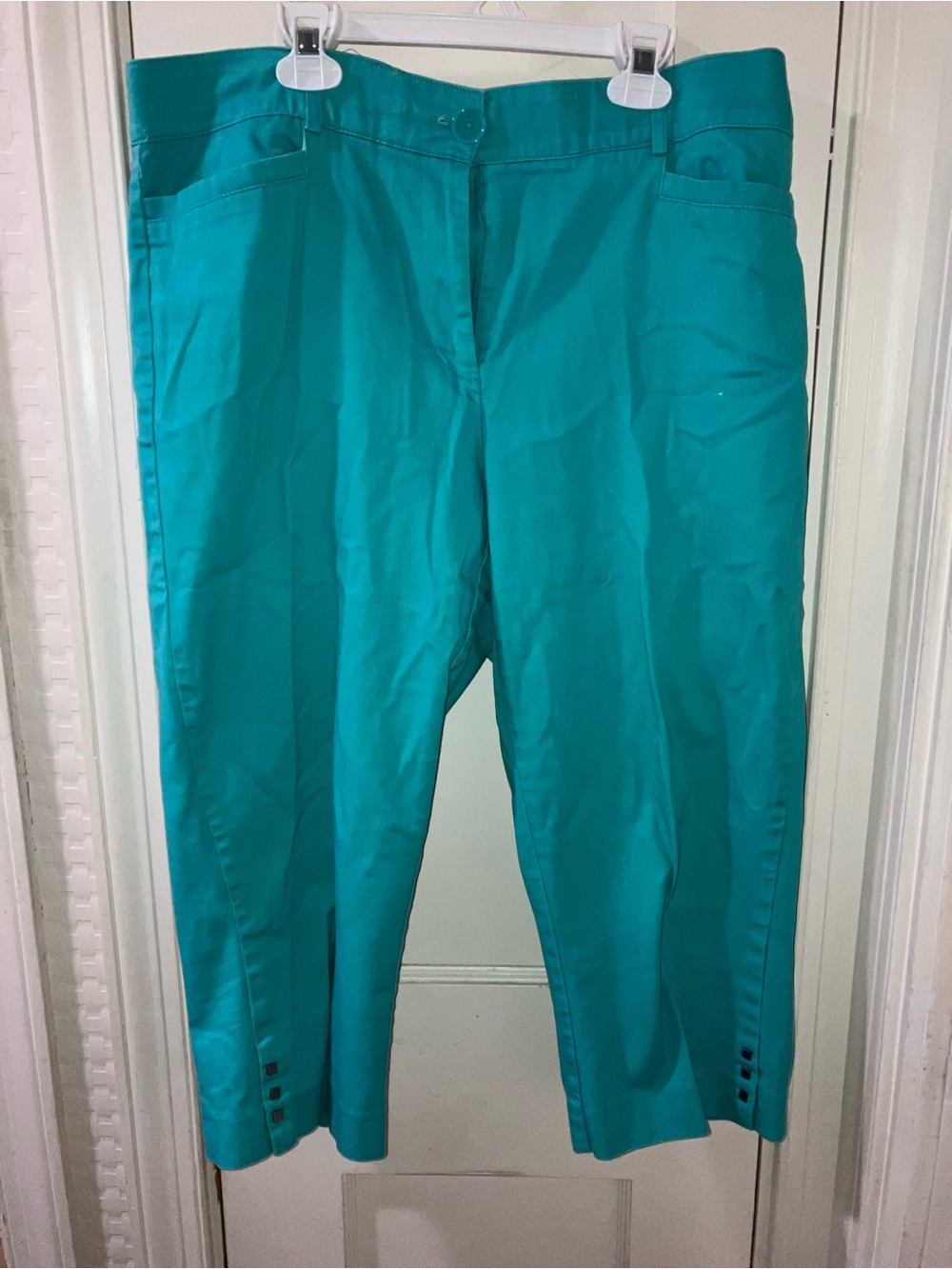 Studio Works Teal Chinos